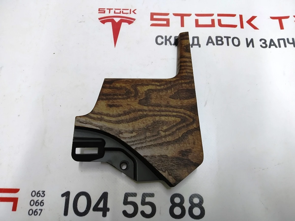 18 Decorative overlay of the central panel driver's right FIGURED ASH MATA Tesla model S REST, Tesla model X 1004518-99-I