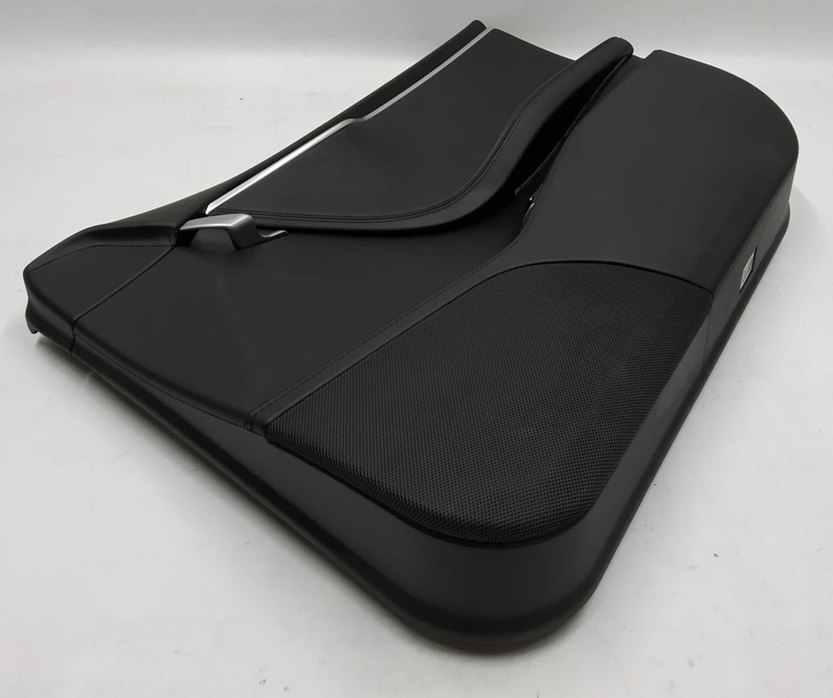 3 Front right door card assembly PURR/LTHR/PVCA BLACK Tesla model S 1007936-22-M