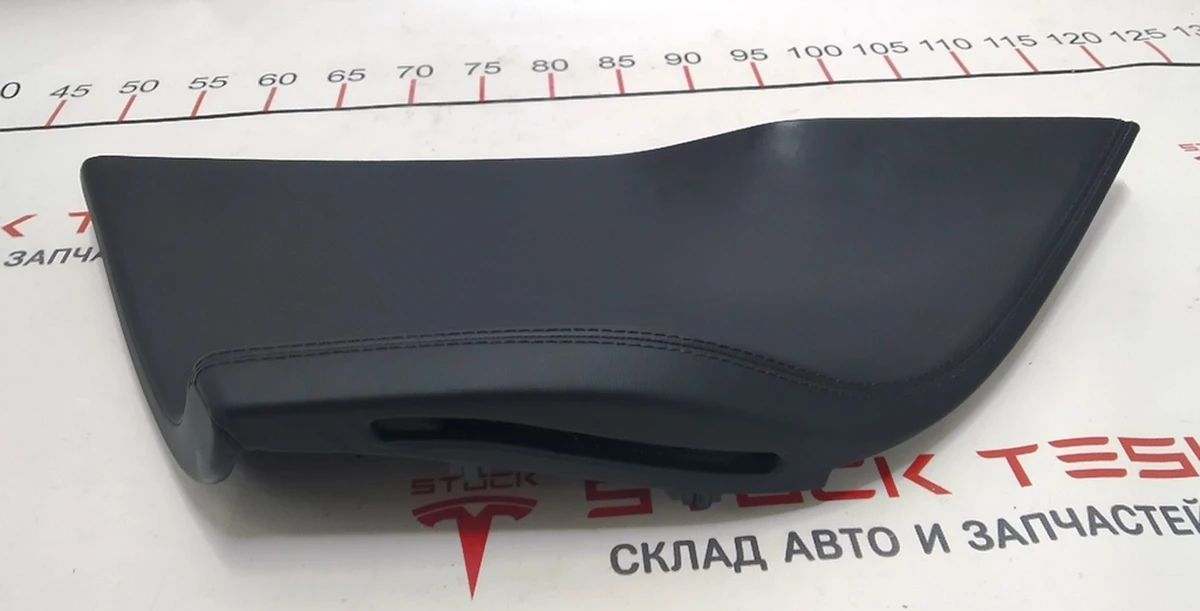 32 Rear left door card pocket NGMP (coarse grain leather, illuminated) Tesla model S, model S REST 6007497-01-J