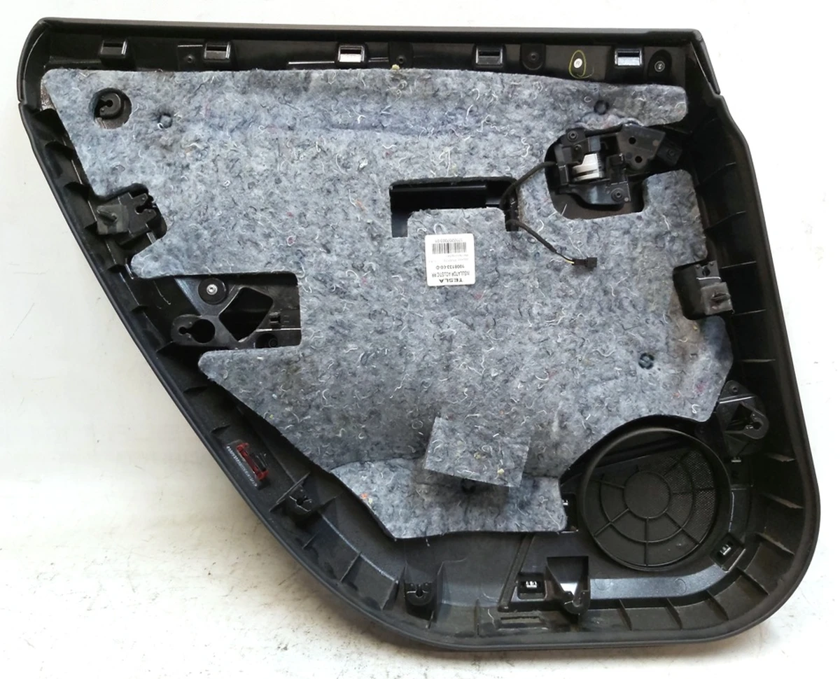 4 DR RR RH PUR/PVC BLACK/GREY damaged Tesla model S, model S REST 1008105-13-L