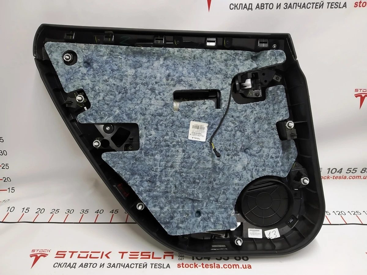 4 Rear Right Door Map Assembly PURB/PVCB/PVCB BLACK Tesla model S, model S REST 1008105-11-L
