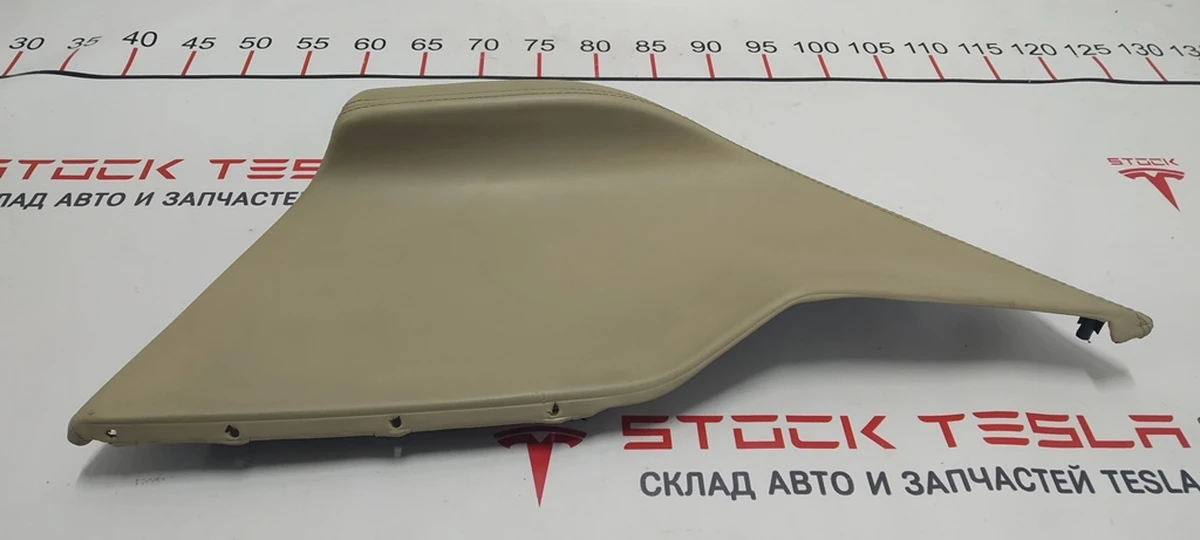 33 Rear right door card pocket NGML (smooth leather, illuminated) Tesla model S, model S REST 1008115-02-J