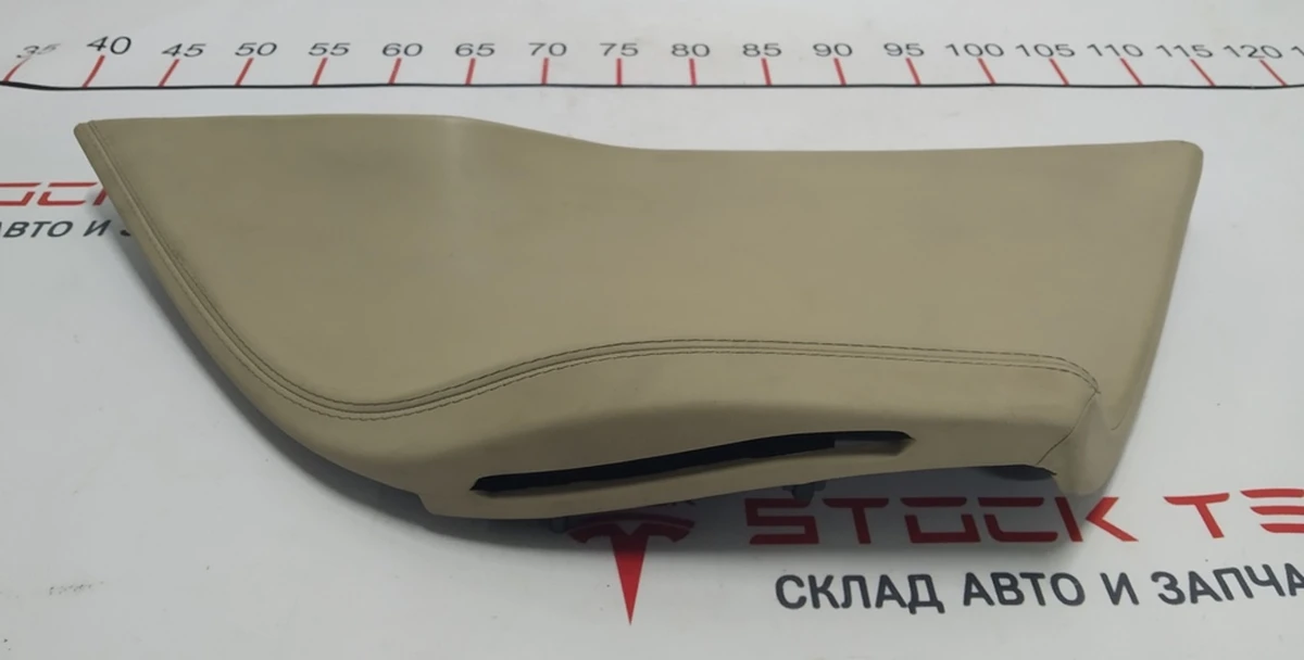 33 Rear right door card pocket NGML (smooth leather, illuminated) Tesla model S, model S REST 1008115-02-J