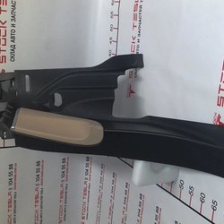 17 C-pillar trim lower right PVC TAN Tesla model S 1008334-10-H