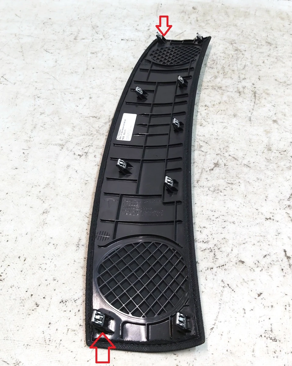 10 Накладка для динамиков крышки багажника в сборе Tesla Model S, Model S REST 1009233-00-H