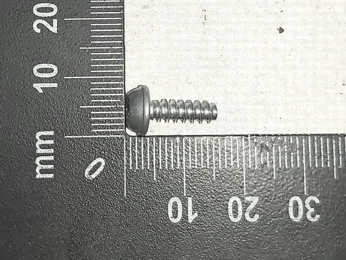 11 Винт PT TRX WSHR M4x1.46-12 ZnBlue Tesla model X S REST 1009344-00-A