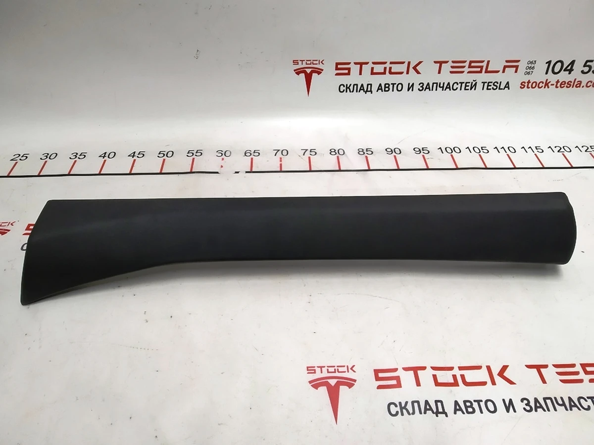 31 lining inside top. rear right door cards (PUR 12A BLACK, smooth leather) Tesla model S, model S REST 1009438-02-E