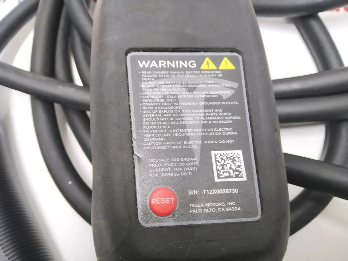 1 Універсальне мобільний зарядний пристрій 40A GEN1 Tesla model S, model S REST, model X, model 3, model Y 1058221