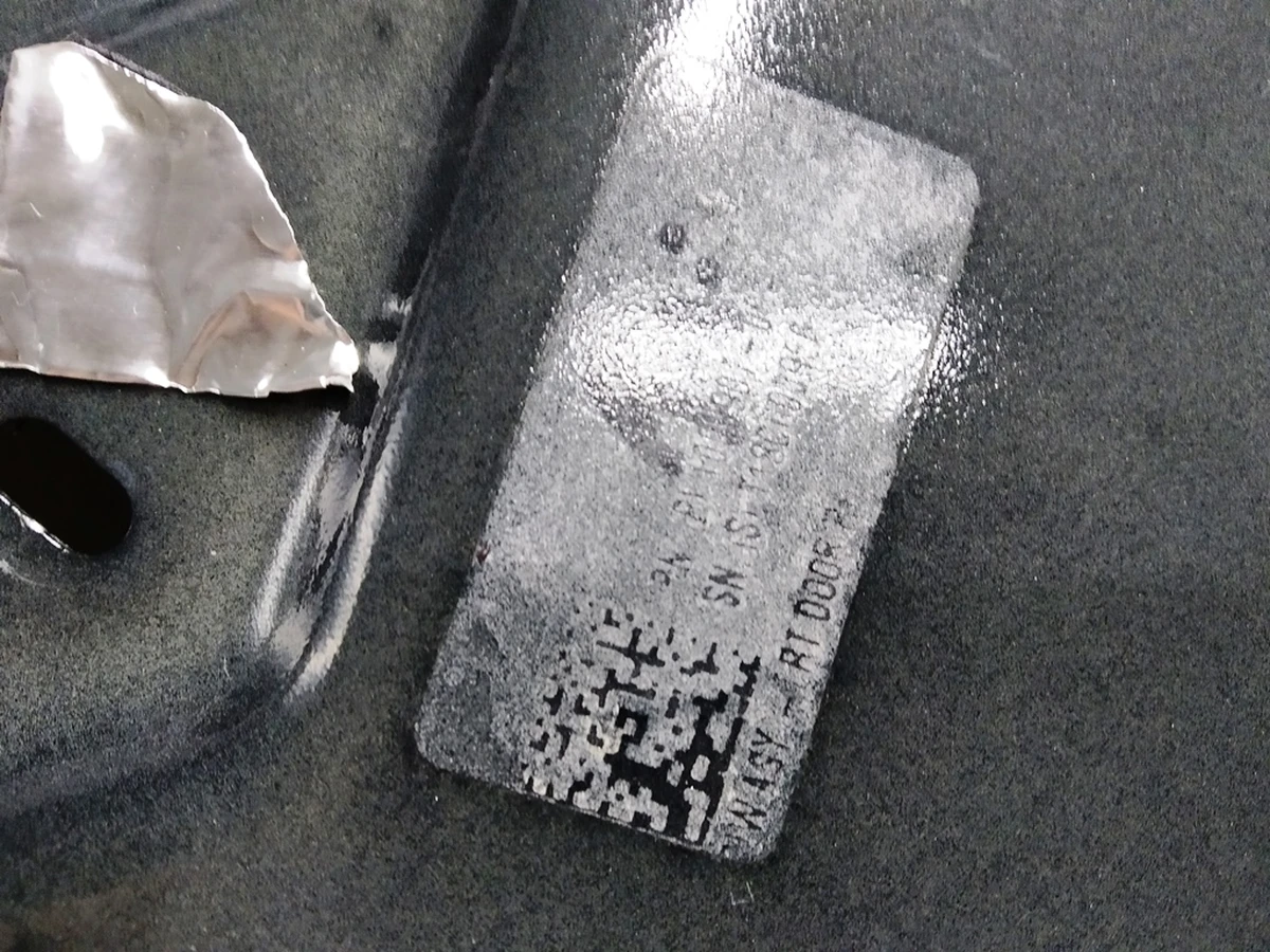 5 Двері передні права (метал) (з пошкодженням) Tesla model X 1069536-E0-C