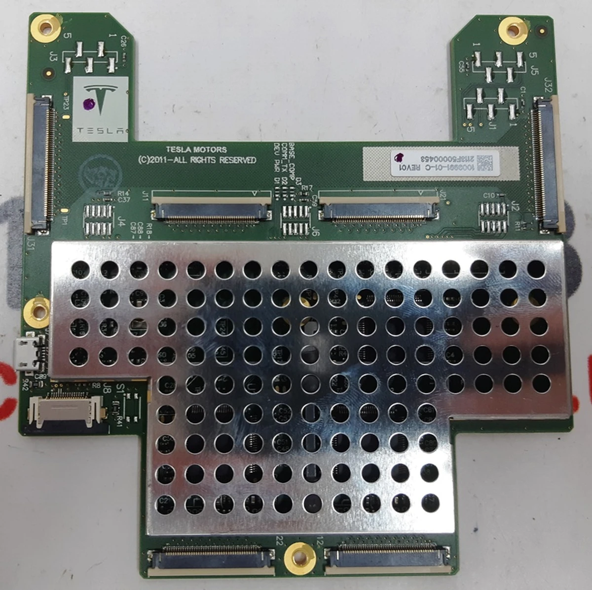 1 Плата управления тачскрином монитора REV01 Tesla model S, model S REST, model X 1015898-00-A