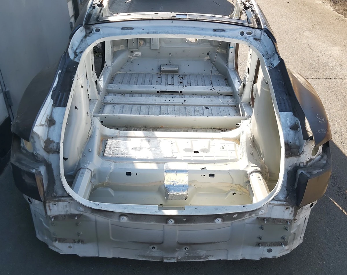 Кузов задня частина RWD у повному зборі (метал) Tesla model S, model S REST 1021719-S0-A