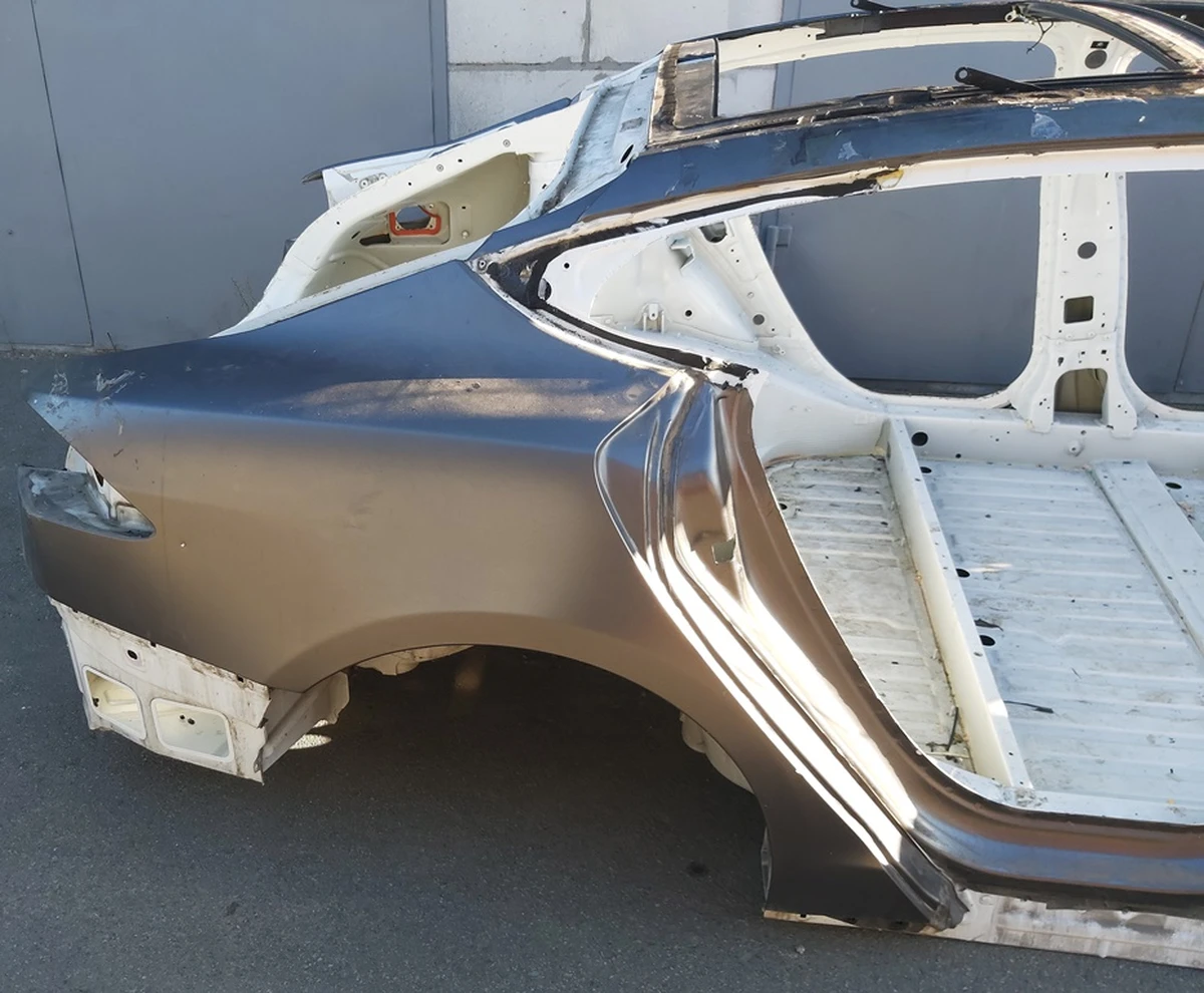 Кузов задняя часть RWD в полном сборе (металл) Tesla model S, model S REST  1021719-S0-A 1024368-S0-A 1024367-S0-A