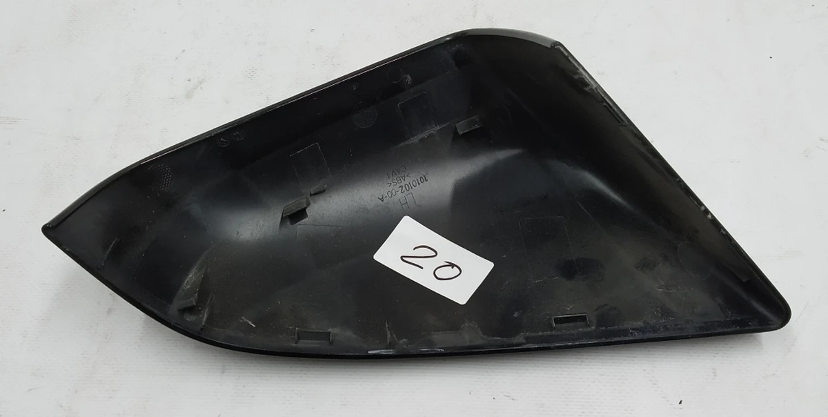 6 Upper left outer mirror trim (shell) PBSB Tesla model S, model S REST 1010102-00-A