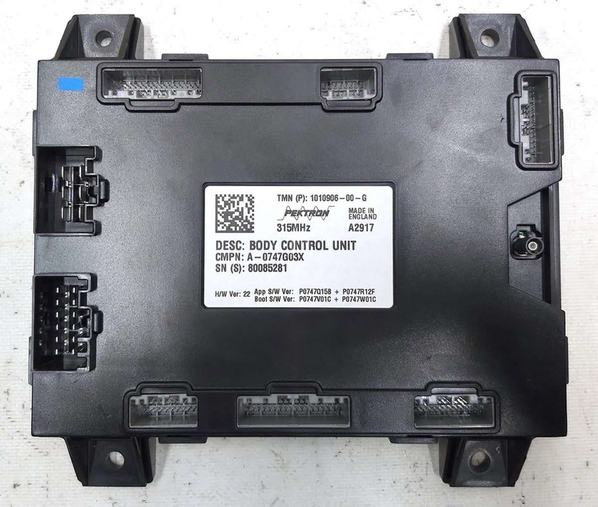 3 Body controller 315 MHz Tesla model S, model S REST 1010906-00-G