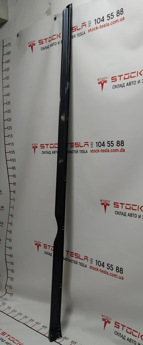 6 Молдинг накладки порога декоративний лівий (пластик) PMNG Tesla model S, model S REST 1012215-00-G