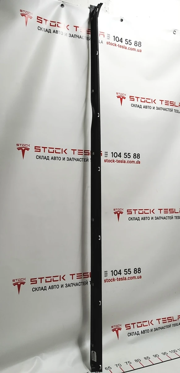 6 Молдинг накладки порога декоративний лівий (пластик) PMNG Tesla model S, model S REST 1012215-00-G