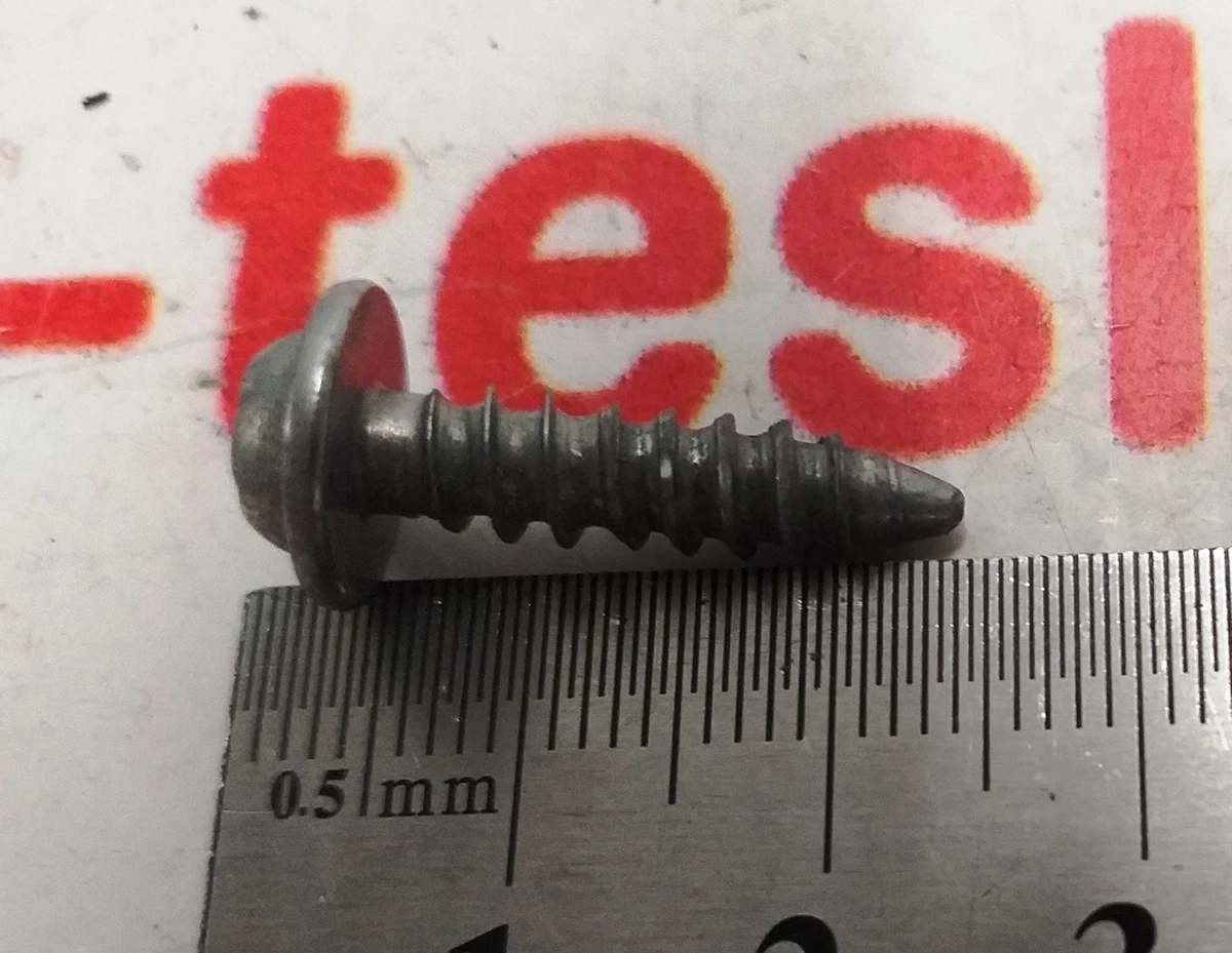 10 Шуруп бампера та ПТФ DPTS,PF,50-1.8x20,[CS],G1109,R Tesla Model 3 1012809-00-A