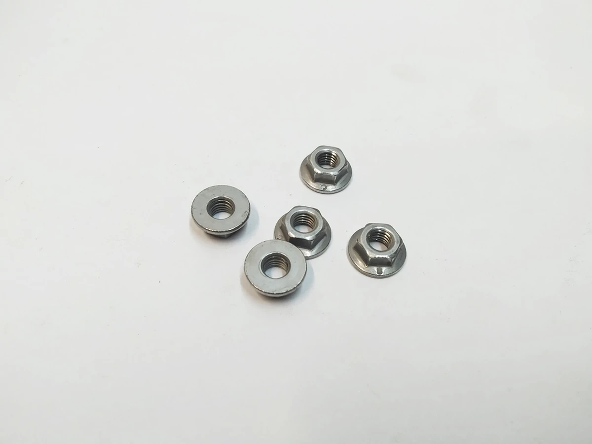 22 Гайка HEX-FLNG,M5X.8,STL,ZNC,NYLOCK Tesla model S, model S REST, model X, model 3 1012845-00-A