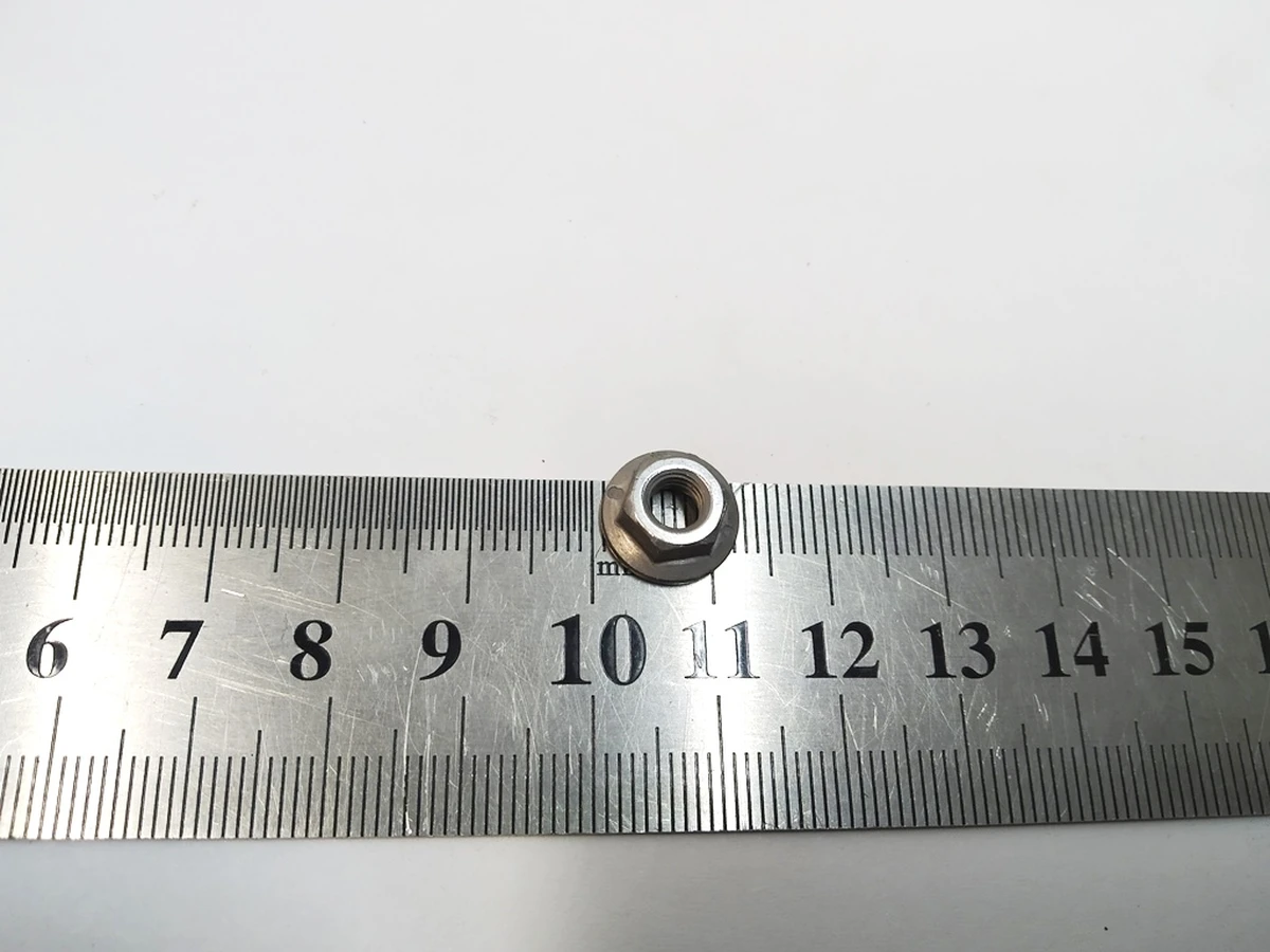 22 Гайка HEX-FLNG,M5X.8,STL,ZNC,NYLOCK Tesla model S, model S REST, model X, model 3 1012845-00-A