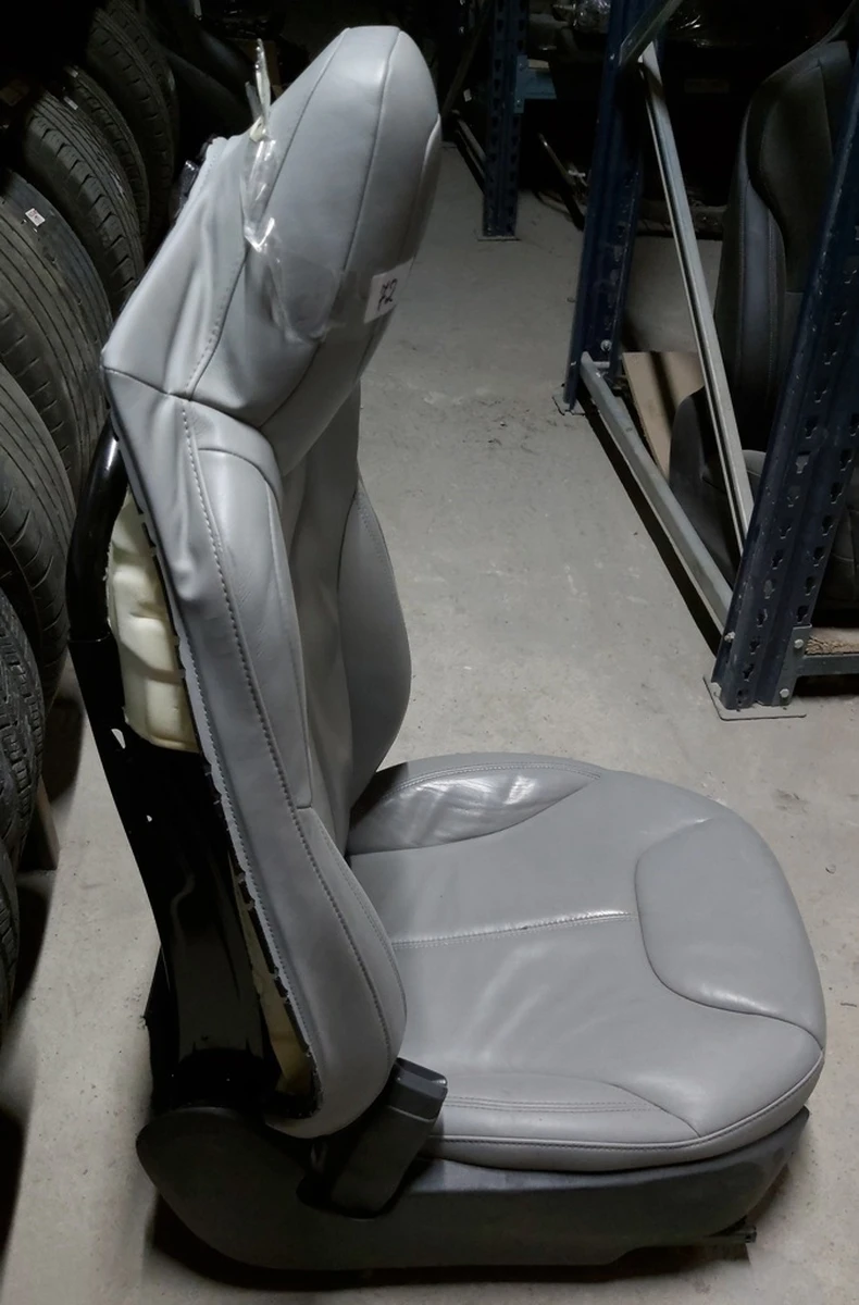 3 Driver's seat (without cover, under the safety sensor of the presence of the control unit) PREM GRAY (GEN 1, wide head pocket) Tesla model S, model S REST 1013112-04-B