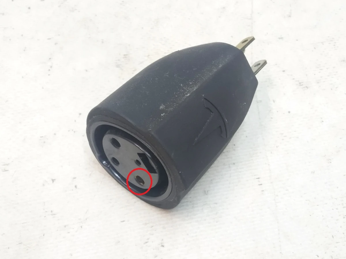 ASY,UA,125V1,015A,ADPTR,TMC001toUSN5-15 (oxidation) Tesla Model S, Model S REST, Model X 1014355-10-B