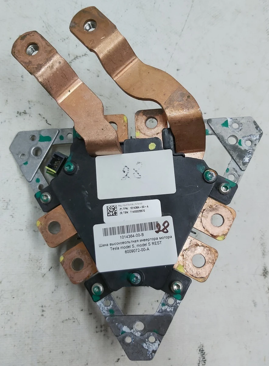 Шина високовольтна інвертора двигуна Tesla model S, model S REST 6009072-00-A