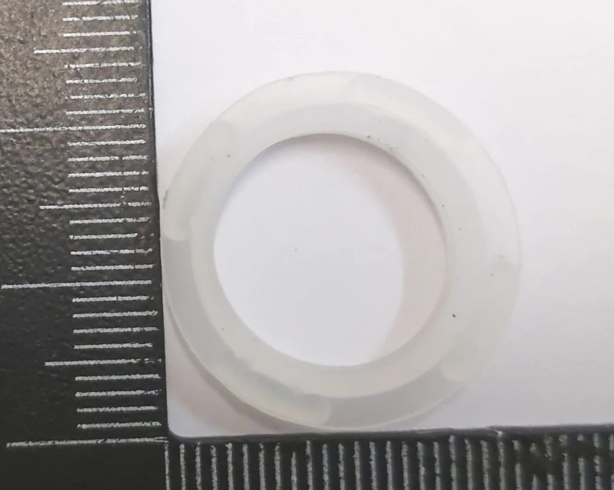 5 Комплект ущільнювальних кілець датчика парктроніка рельєфних CLEAR (12 штук) Tesla model X, model 3, model Y 1014395-00-A