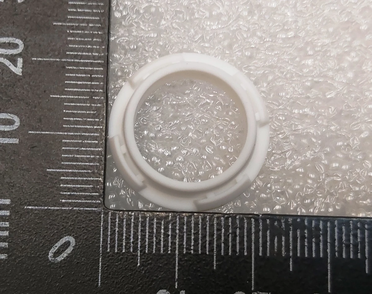 5 Комплект ущільнювальних кілець датчика парктроніка рельєфних WHITE (12 штук) Tesla model X, model 3, model Y 1014395-00-A