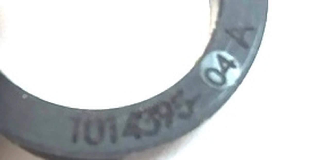 10 Кільце ущільнююче датчика парктроніка (сірий) Tesla  model X 1014395-00-A