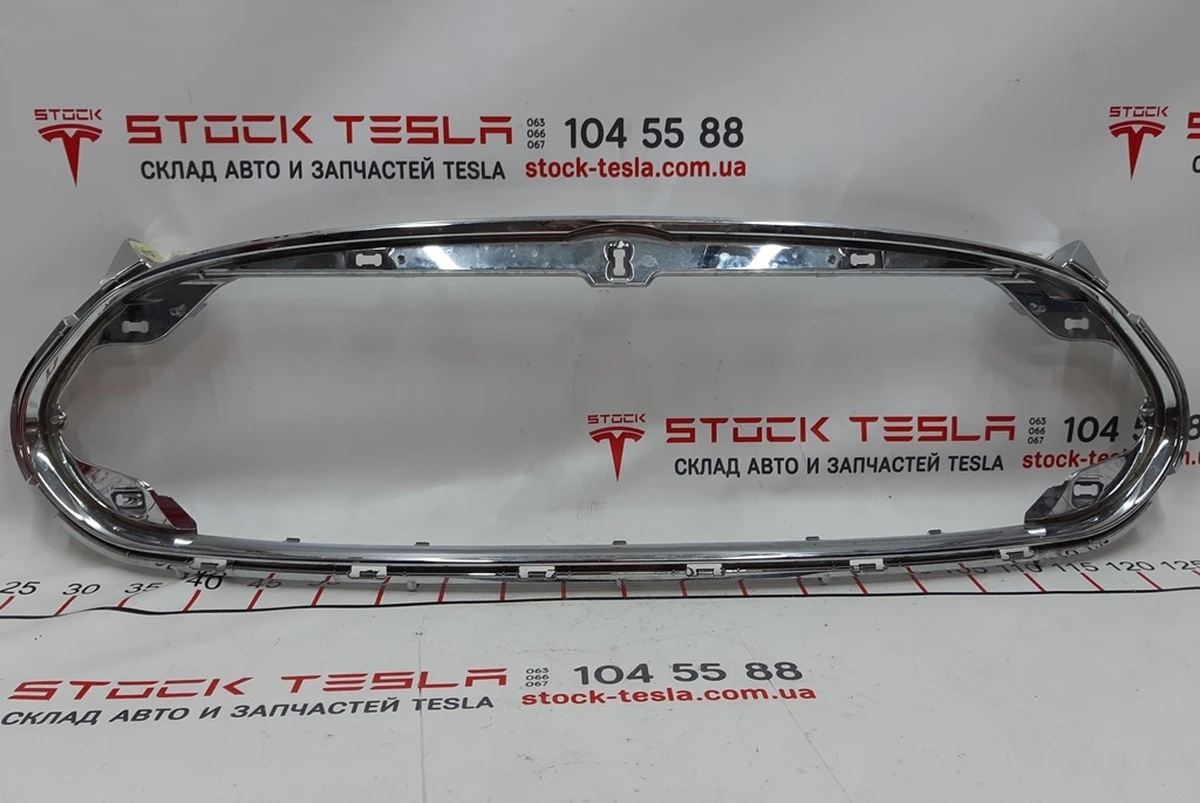 2 Рамка панелі гриль хром Tesla model S 1017414-00-D
