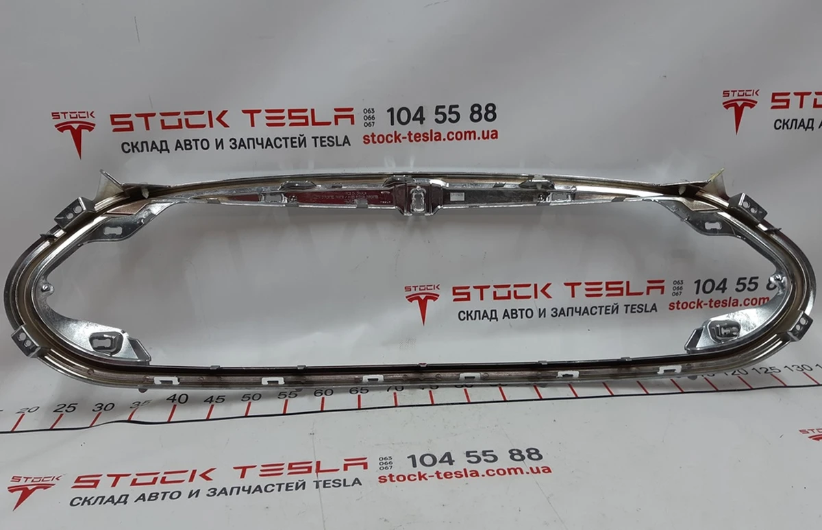 2 Рамка панелі гриль хром Tesla model S 1017414-00-D