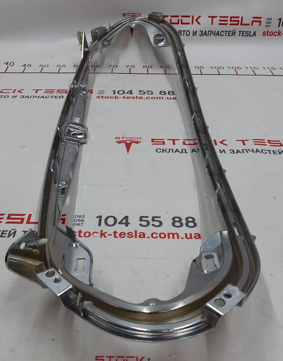 2 Рамка панелі гриль хром Tesla model S 1017414-00-D