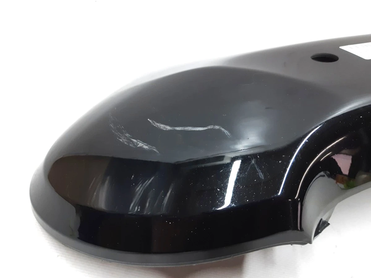 1 Накладка переднього бампера (яйце) (з пошкодженням) без хрому та знака "Т" Tesla model S 1017415-00-D