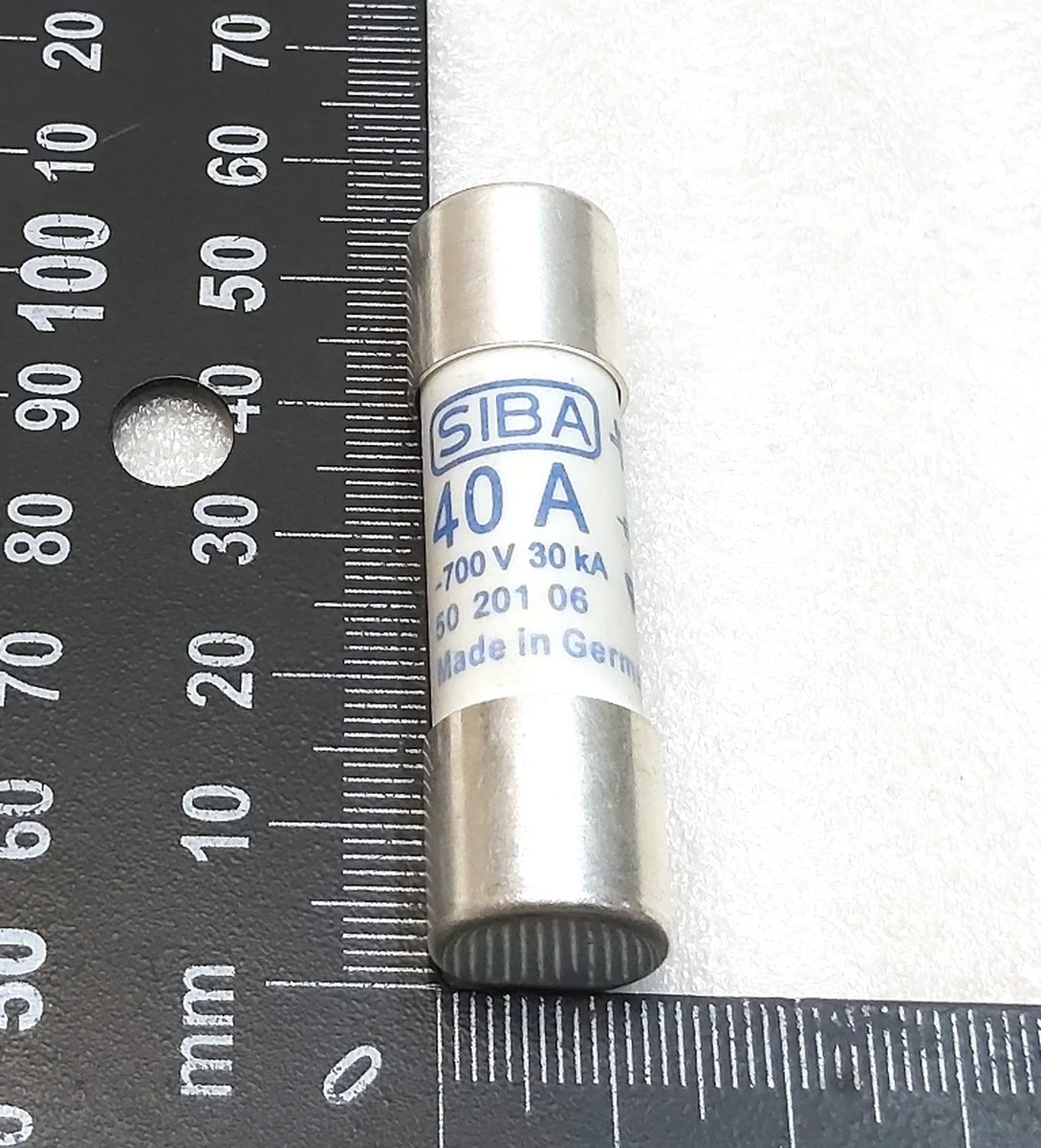 FUSE,FAST,40A,700VAC/DC,14MM X 51MM Tesla Model S 1019010-00-A