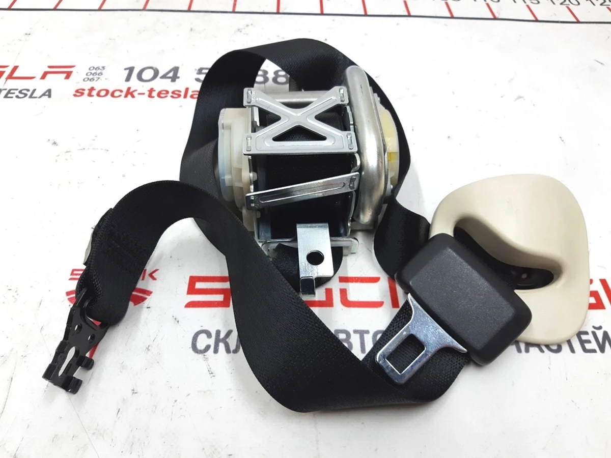 Ремінь безпеки передній пасажирський (USA) Tesla model S, model S REST 1019469-02-B
