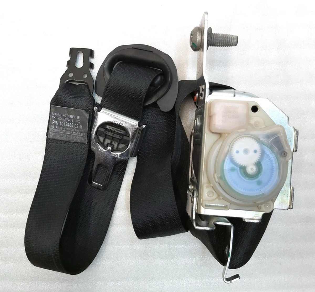 2 Ремінь безпеки передній пасажирський (USA) під відновлення Tesla model S, model S REST 1019469-02-B