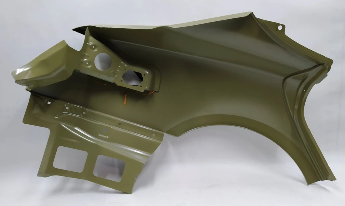 3 Чверть задня ліва крило (маленьке посадкове місце для порту зарядки) NEW Tesla model S 1020513-S0-A