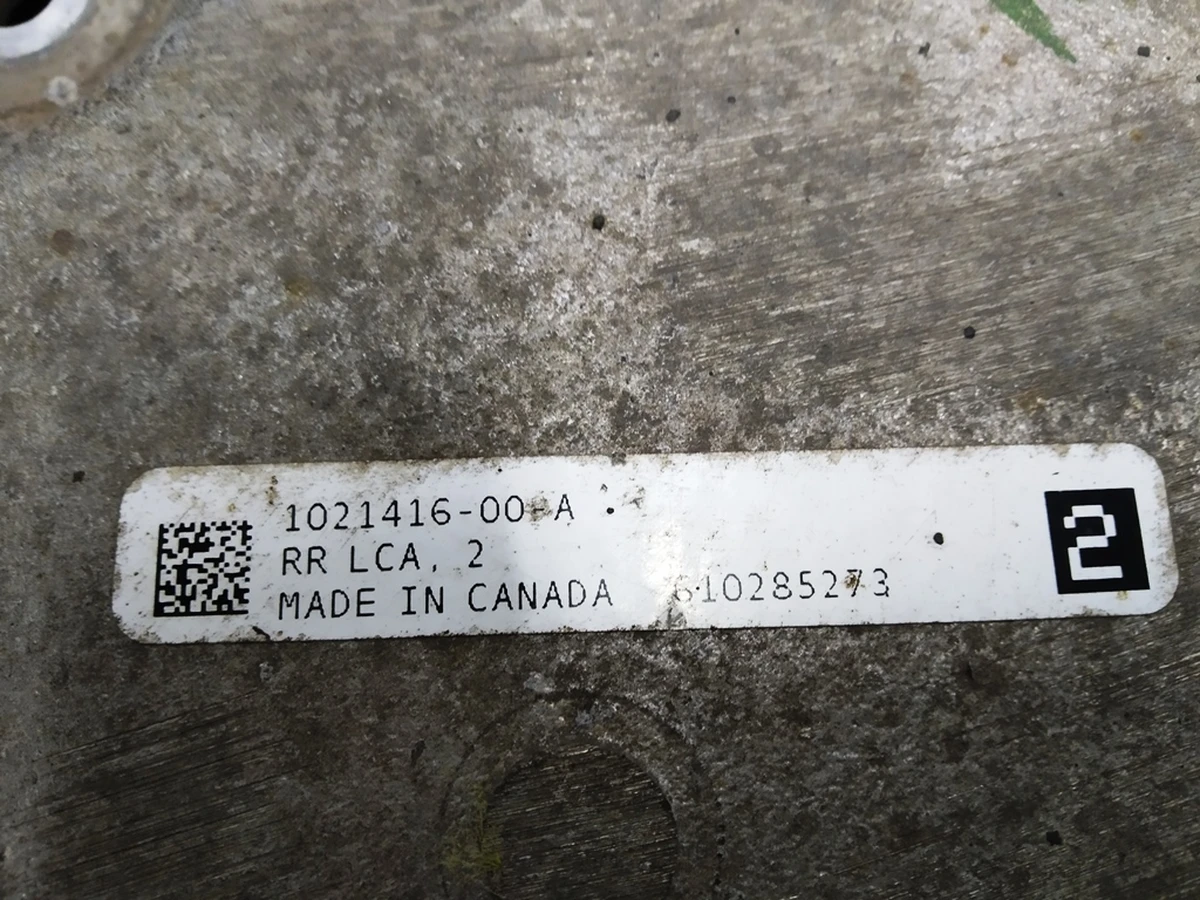 1 Рычаг нижний задний левый правый Tesla Model S, Model S REST 1021416-00-D