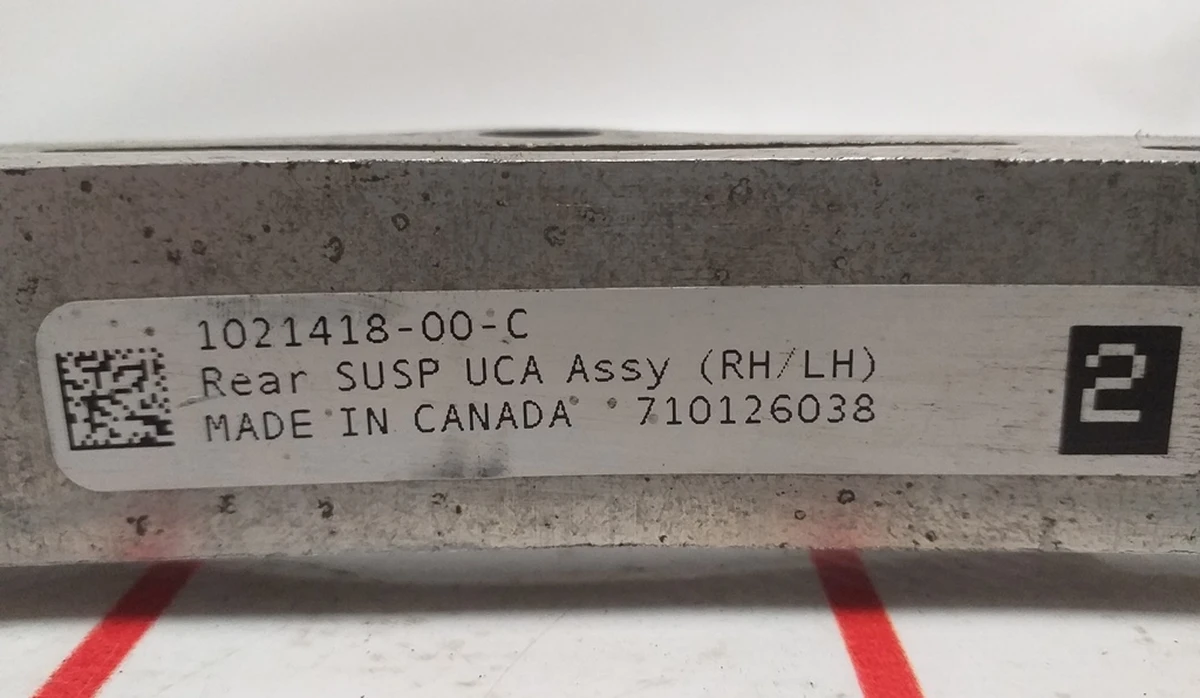 16 Рычаг задний поперечный под датчик левый правый RWD Tesla model S, model S REST 1021418-00-C