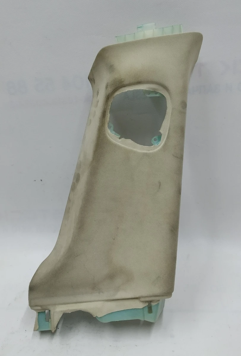 15 B-pillar trim upper right white textile (damaged) Tesla model S, model S REST 1021613-01-A