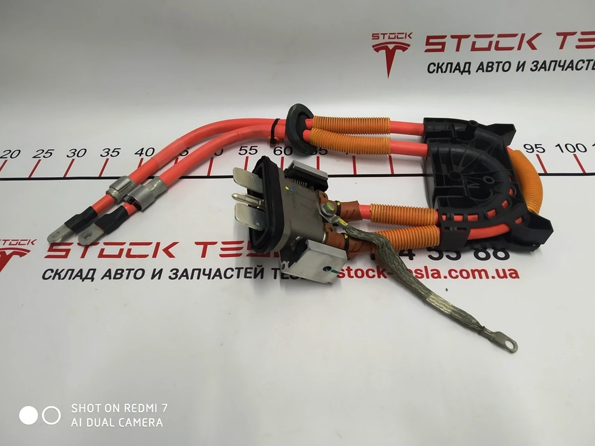 3 Проводка основной батареи задний джанкшен бокс GEN2 Tesla model S 1022565-10-F