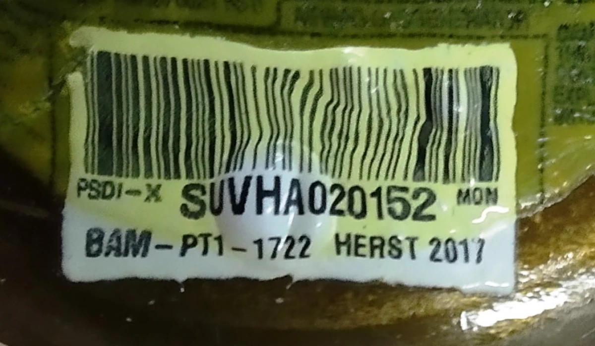 1 Driver airbag (for restoration) Tesla model X S REST 1023381-00-I