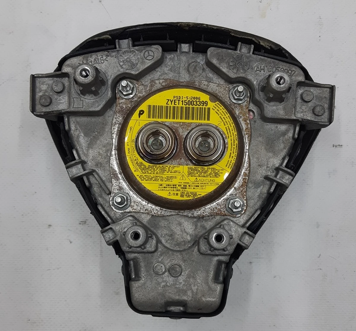 Подушка безопасности водителя NA LEATHER HEATED GuNi восстановленная Tesla model X S REST 1456211-00-C