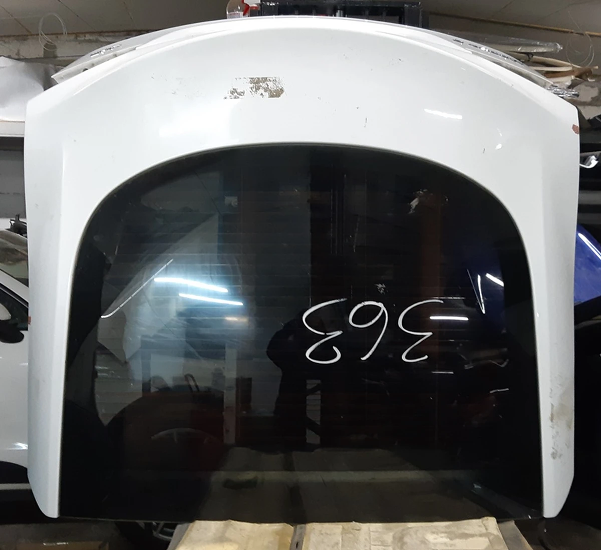 7 Крышка багажника ляда PBCW со стеклом в частичном сборе Tesla Model S, Model S REST 1023722-E0-A