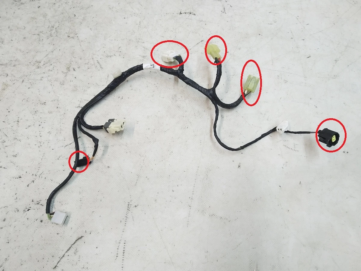 14 Електропроводка пічки задньої Tesla Model X 1023883-00-J