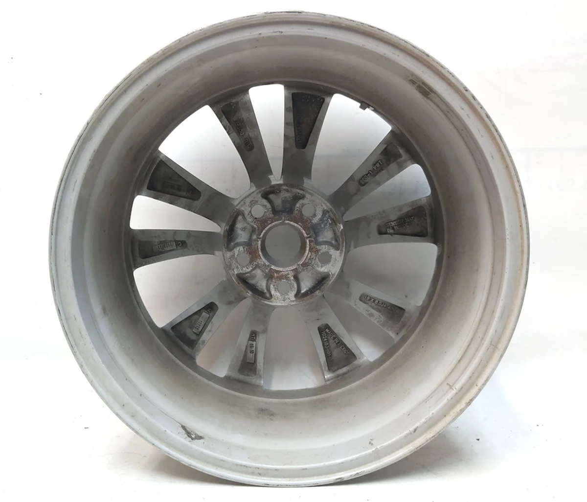 2 Колісний диск (19x8.0J ET40- SILVER CYCLON) Tesla Model S, Model S REST 1054045-00-D
