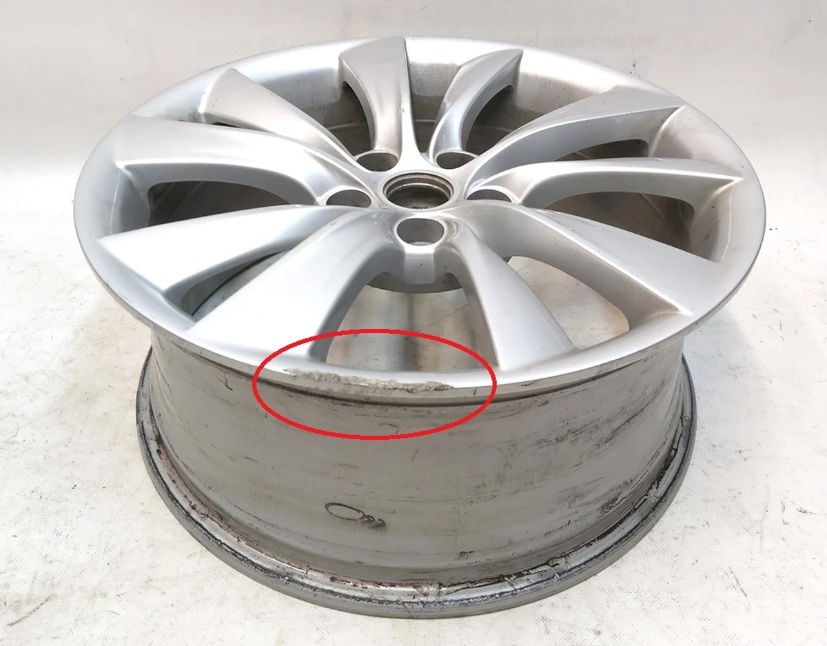 2 Колісний диск (19x8.0J ET40- SILVER CYCLON) Tesla Model S, Model S REST 1054045-00-D