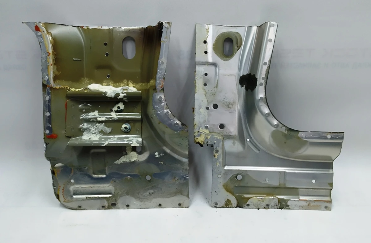 7 Чверть передні праві нижня частина стійки А (передній) в зборі (зовнішня   середня частини) Tesla model S, model S REST 1024198-S0-B