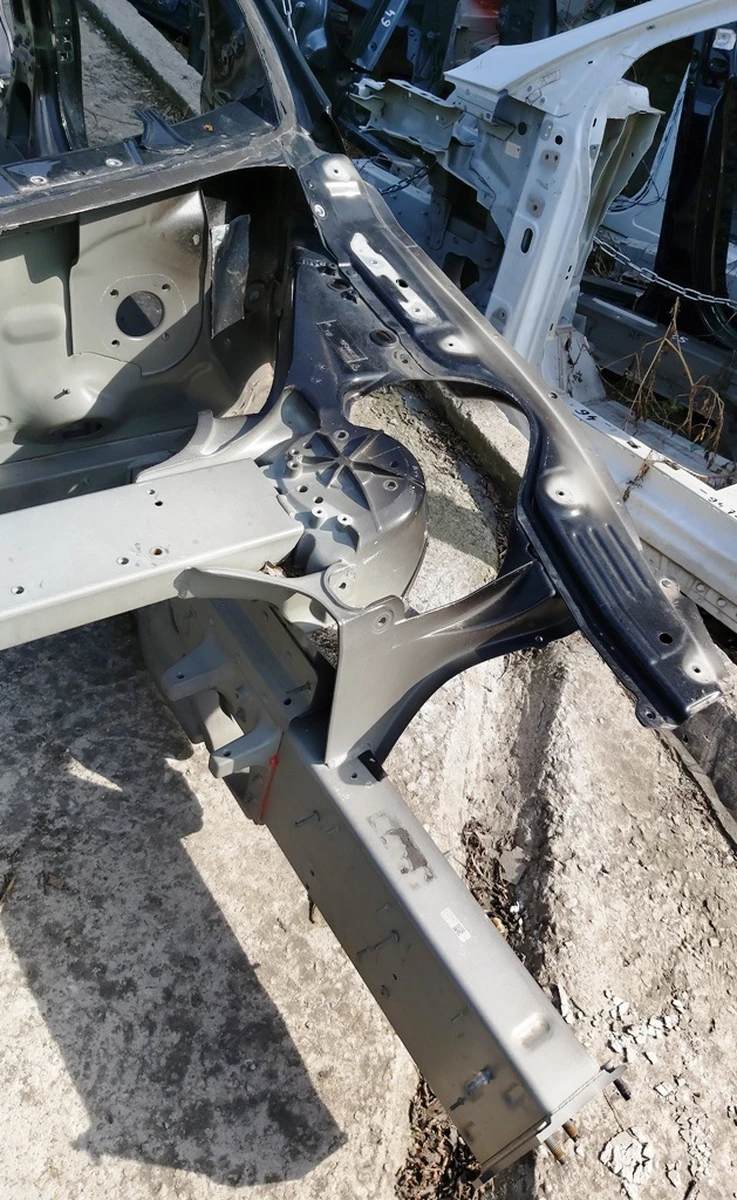 7 ASSY - BODY SIDE OTR A-PILLAR LH SVC AWD PBSB with spar assembly Tesla model S, model S REST 1022596-S0-L