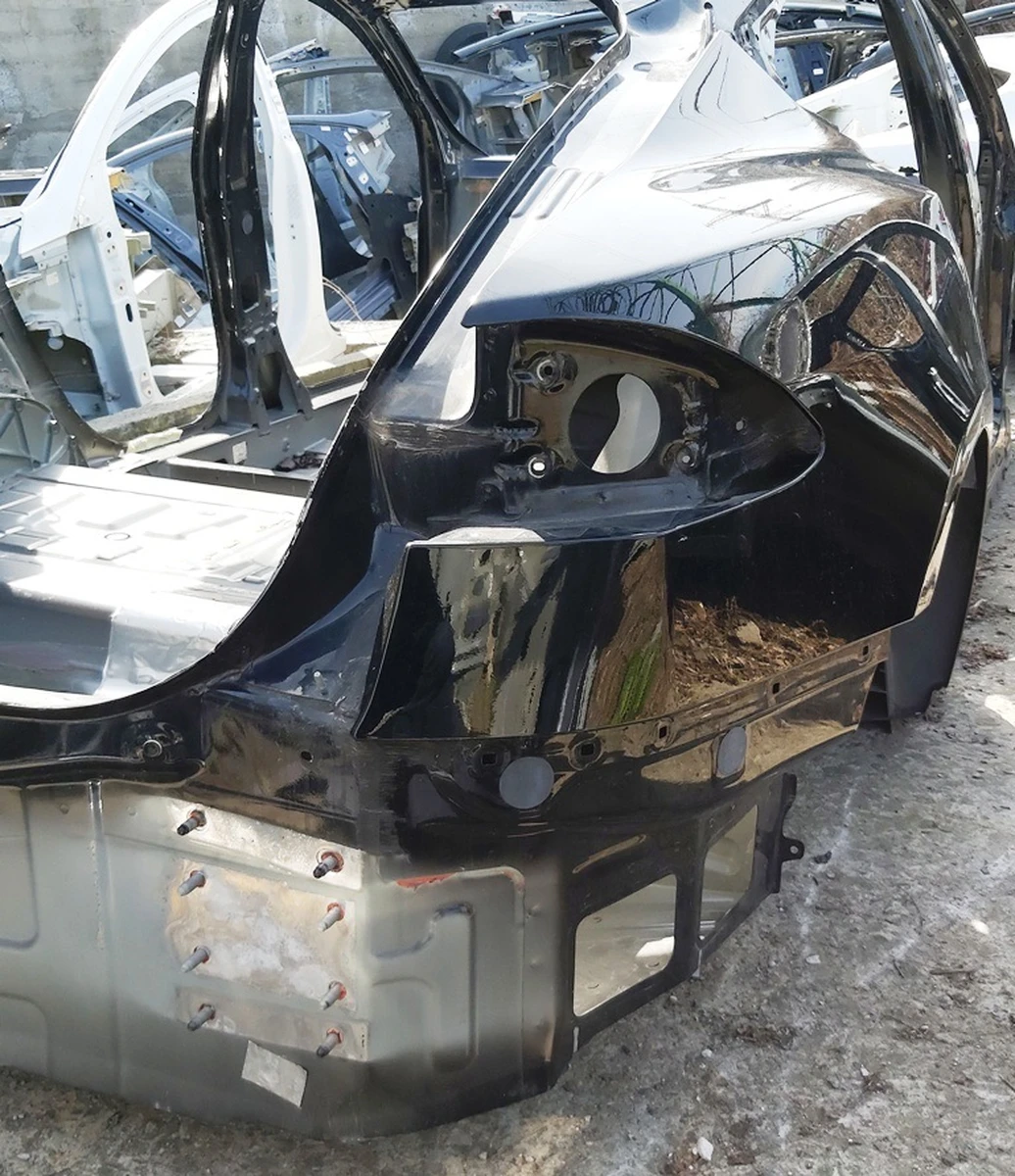 9 Rear right quarter AWD with spar assembly Tesla model S, model S REST 1055952-S0-A